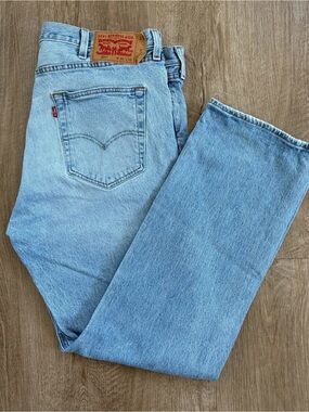 Levi’s 501 Men’s Jeans 40W Button Fly 100% Cotton Mexico Made Straight Leg Denim